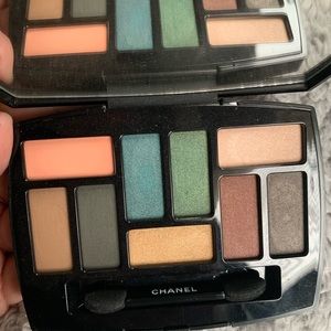 -  Chanel eyeshadow palette Estée Lauder lip gloss